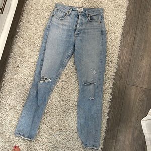 Agolde straight leg jeans!